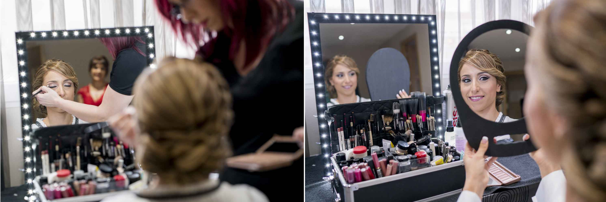 Verónica Calderón peluquería maquillaje domicilio experiencia novias bodas profesional